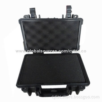 waterproof hard hand gun case with Padlock compatible